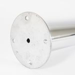 Pé de Mesa Redondo com Sapata Regulável 970mm para Madeira em Alumínio