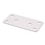 União 06 Furos 80x40x80mm Aço Branco