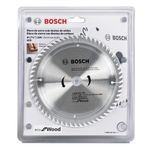 Disco de Serra Circular 7.1/4" 184x20mm com 60 Dentes Eco Bosch
