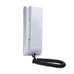 Kit Porteiro Eletrônico Audio Class Branco 1 ponto Bivolt