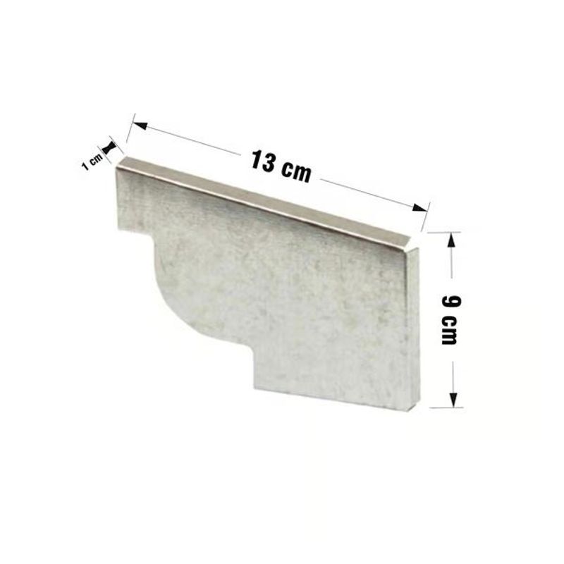 Cabeceira Moldura Direita Aço Corte 28 Galvalume Calhaforte