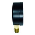Manômetro 63mm 0-10 bar / 0-150 psi com Caixa Aço 1/4" Genebre