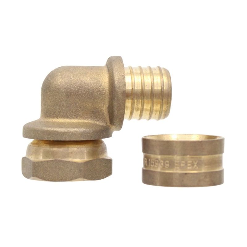 Cotovelo Fêmea Móvel Metálico Pex 16mm x 1/2" Astra