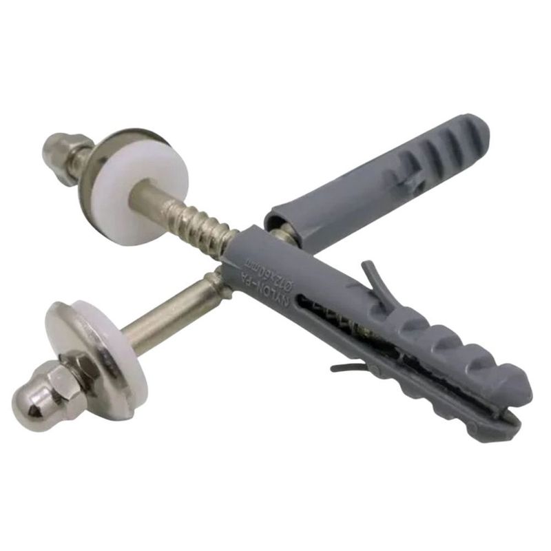 Parafuso para Lavatório e Coluna B8 70mm Latão Bognar