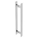 Puxador Barra Plana Pop Line 50cm Inox 201 Polido