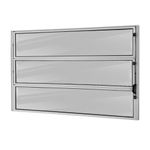 Janela Basculante Vidro Boreal Alumínio Branco 60x100cm