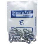 Mosquetão Aço Zincado com Rosca 5x50mm