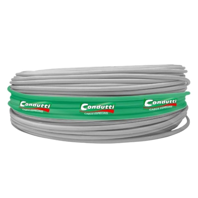 Cabo de Rede UTP CAT6 4P CMX 250MHz Cinza Condutti Caixa 100m