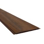 Forro PVC Mogno Normatizado 8mm 20x300cm Pacote com 3m2