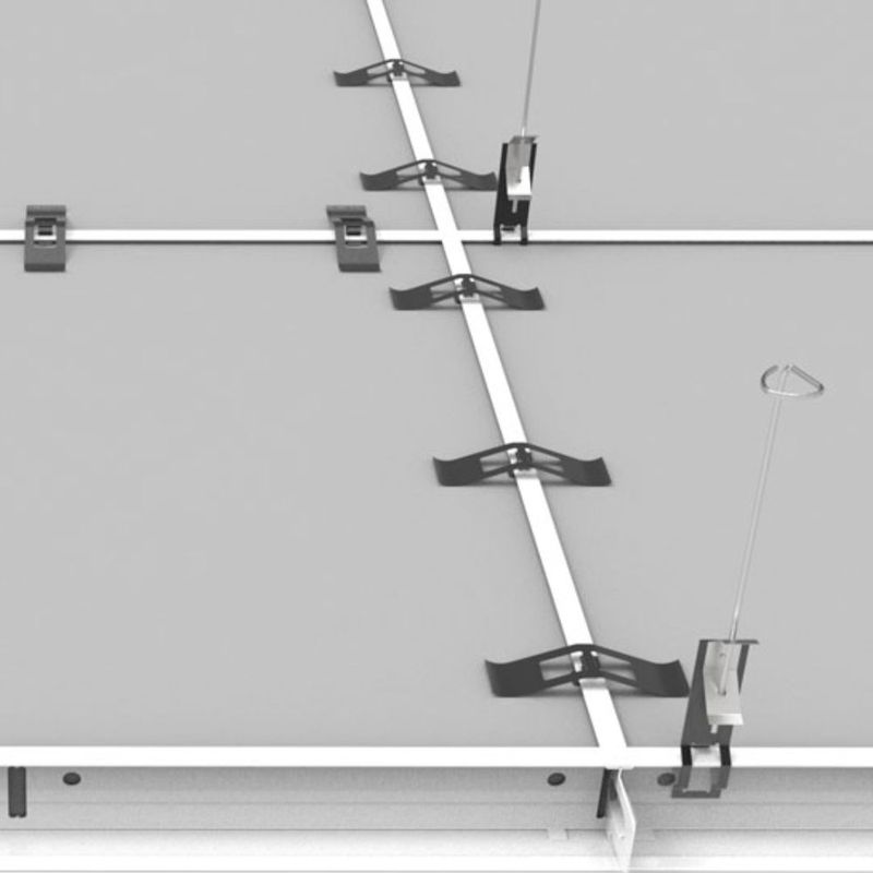 Presilha Aço Temperado para Forro 0,40mm Multiperfil