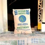 Gesso Lento para Revestimento Branco 40Kg América