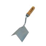 Espátula Para Canto Externo Inox Cabo Madeira Momfort