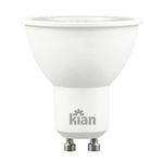 Lâmpada de LED Dicroica MR16 6,5W GU10 525 Lúmens Luz Amarela