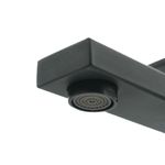 Torneira para Banheiro Mesa 1/4V Bica Alta Preto Fosco Square