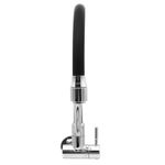 Torneira para Cozinha Parede 1/4V Bica Alta Preto /Cromada Arcos Flex