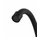 Torneira para Cozinha Mesa 1/4V Bica Alta Preto C29 ABS