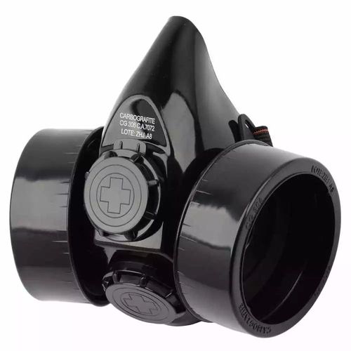 Respirador semifacial sem Filtro RC202/203/206 CG306 Carbografite