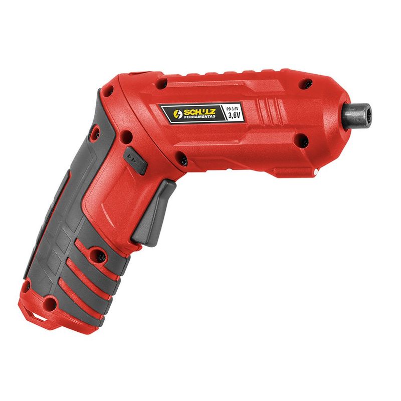 Parafusadeira Dobrável 1/4" com Bits 3,6V à Bateria Schulz