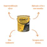 PINTURA ASFALT IMP PARA LAJES E TELHADOS 20KG