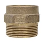 Conector 604 Macho Latão 22 x 3/4" Rumo