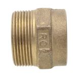 Conector 604 Macho Latão 22 x 3/4" Rumo