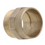 Conector 604 Macho Latão 22 x 3/4" Rumo