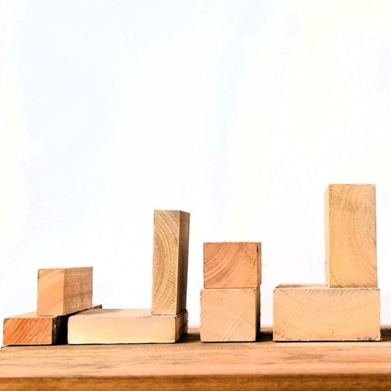 Caibro Eucalipto Bruto 5x5,7cm 3m JJ Wood