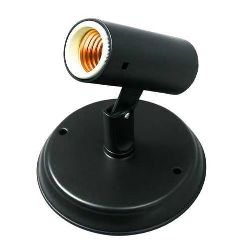 Spot de Sobrepor Liso em Termoplástico para 1 Lâmpada E27 FC