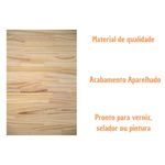 Painel Aparelhado de Pinus 80x160x1,8cm