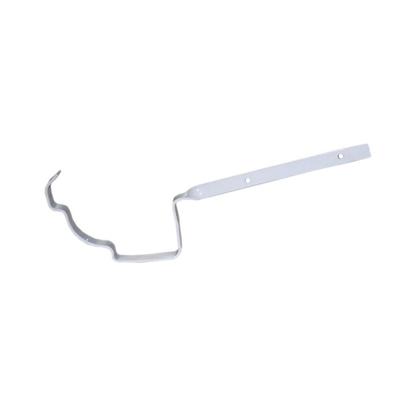 Suporte Externo Moldura Torcido Aço Corte 28 Branco Calhaforte