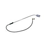 Maçarico Lança Chamas Haste 650mm Mangueira 1m Carbografite