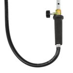 Maçarico Lança Chamas Haste 650mm Mangueira 1m Carbografite