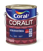 Esmalte Premium Sintético Brilhante Coralit Preto 3,6L Coral