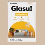 Tinta Econômica Acrílica Fosco Glasu Areia 18L Suvinil