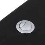 Kit Vaso Sanitário com Caixa Acoplada Vita Quadrada 3/6L Preto Fiori