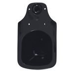 Kit Vaso Sanitário com Caixa Acoplada Vita Quadrada 3/6L Preto Fiori