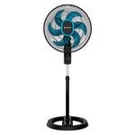 Ventilador de Coluna Refresh Turbo Pro Preto 6 Pás 40cm 220V