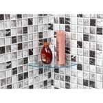 Porta Shampoo Canto para Banheiro 28x18cm Acrílico