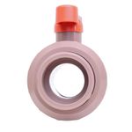 Registro de Esfera com Anel Soldável PVC 50mm Fortlev