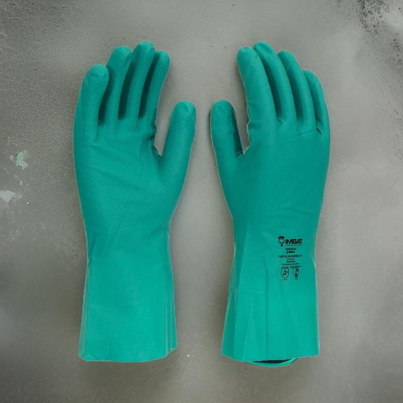 Luva Nitrílica Nvf Verde Tam M Ca 41819 Imbat