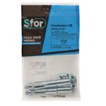 Chumbador CB Longo com Parafuso 1/4"x75mm 02 Peças