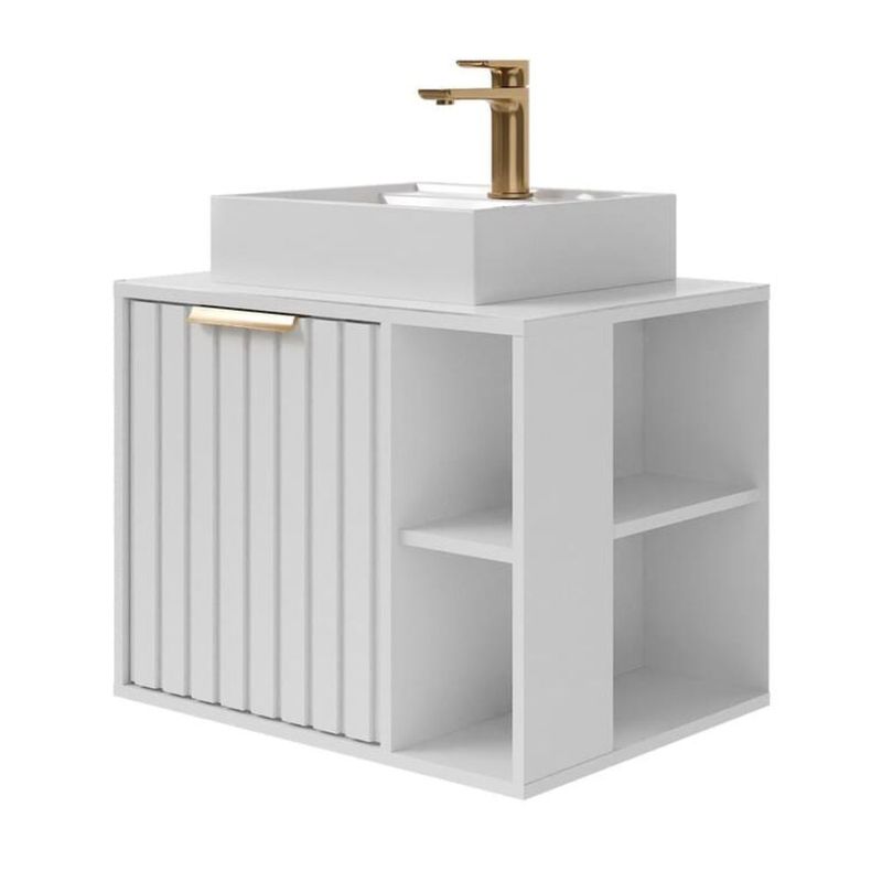 Gabinete para Banheiro Noruega Branco 60,3cm