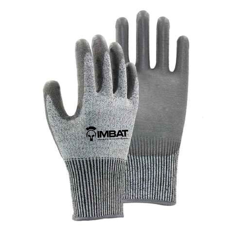Luva Segurança Cinza Anticorte Imbat