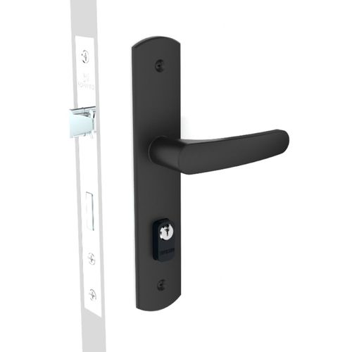 Fechadura Externa Ipanema Reta Esp27 40mm Preta