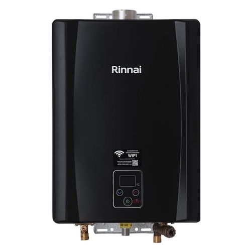 Aquecedor de Água a Gás GN 21L E21 Preto Digital Bivolt Rinnai
