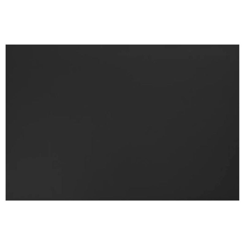 Piso Laminado PVC Liso Preto 2mm 130x100cm