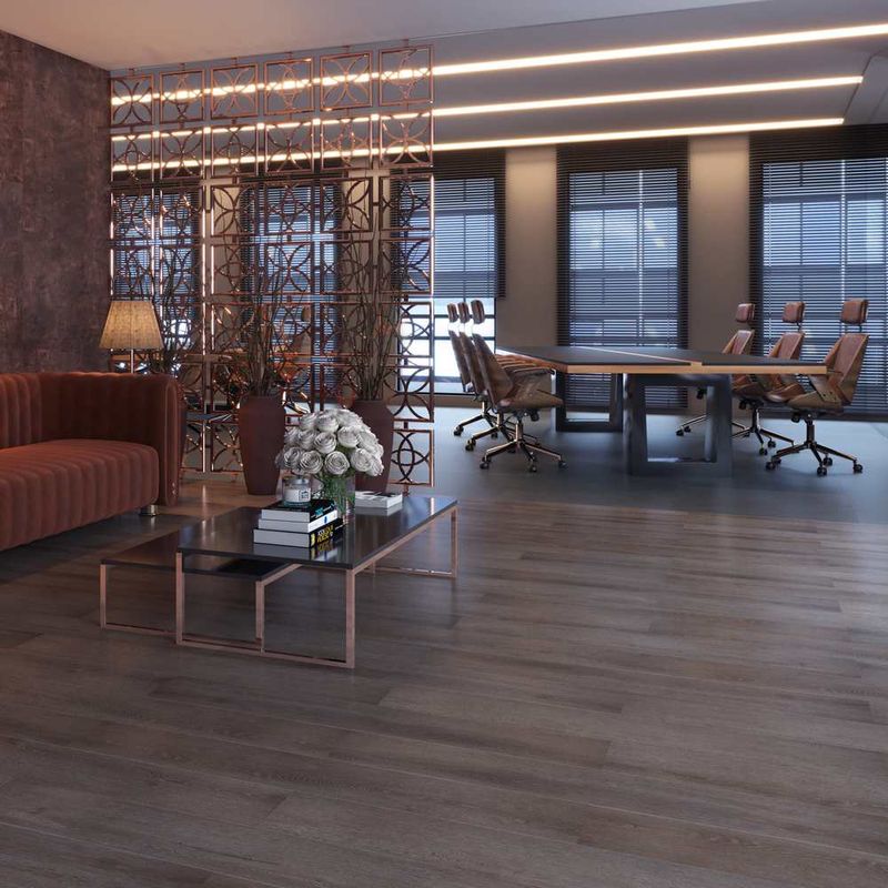 Piso Vinílico Cola Lumiere Glamour 3mm 18x122cm caixa c/ 3,37m2