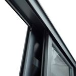 Veneziana 6 Folhas sem Grade Alumínio Preto 100x200cm