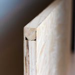 Folha de Porta Lisa Sarrafeada para Pintura Pinus 210x82cm