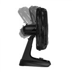 Ventilador de Mesa Turbo Force 2 em 1 Preto com 6 Pás 40cm 126W 127V